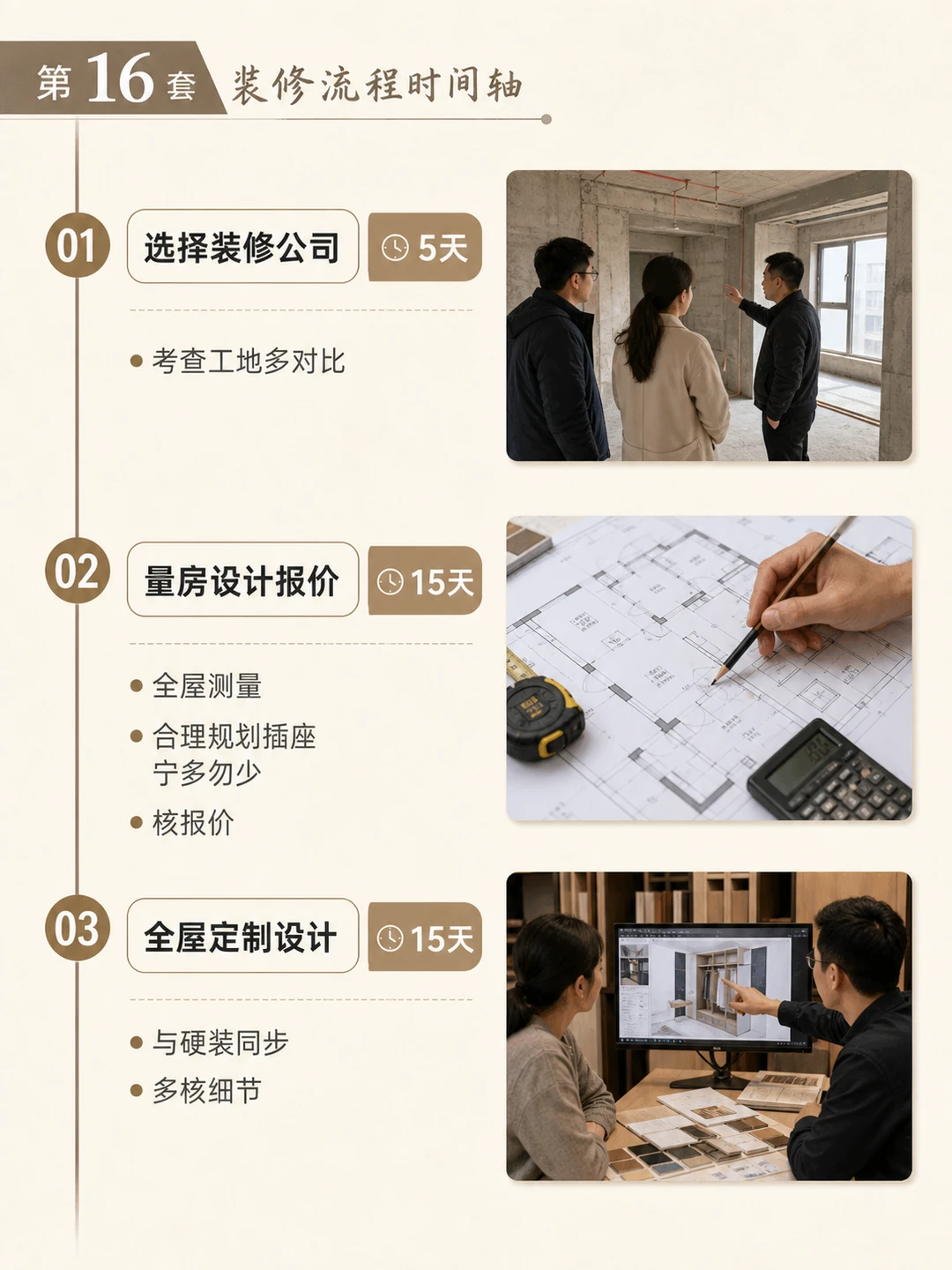 开始装修，全流程一目了然