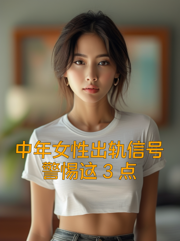 中年女性出轨信号，警惕这3点