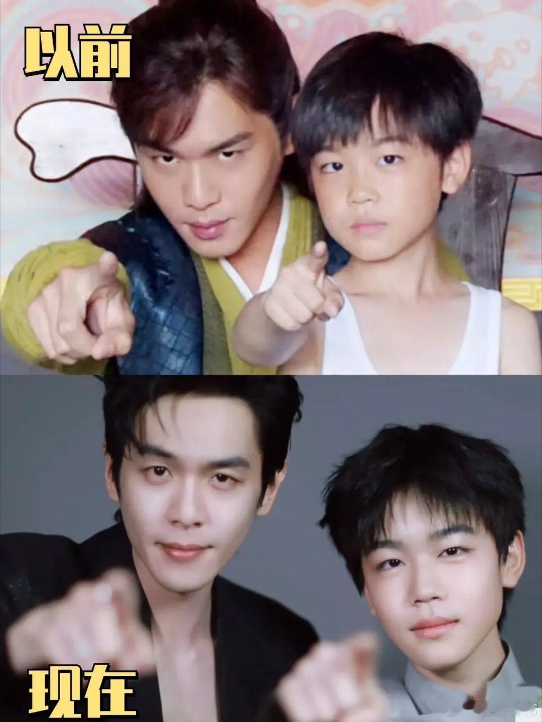 《庆余年》拍第一部时，小范闲那时大概八九岁，张若昀对小范闲说：等你长大了，就会变