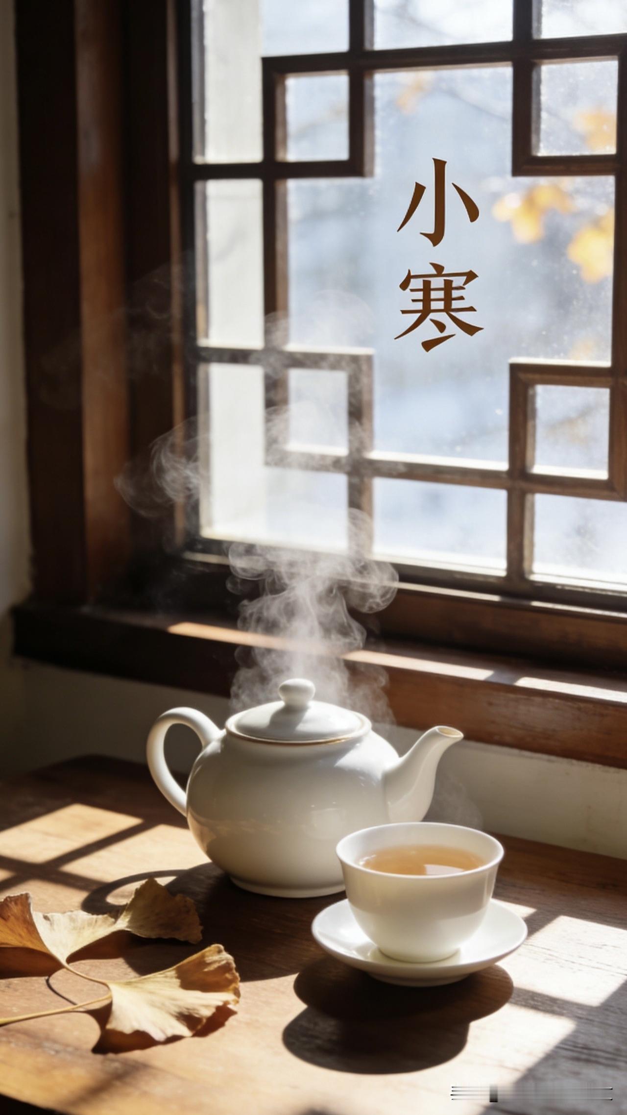 小寒静守寻常日，周六抛却万千忧，岁月静好不过如此小寒至，风渐柔，时光慢，心自