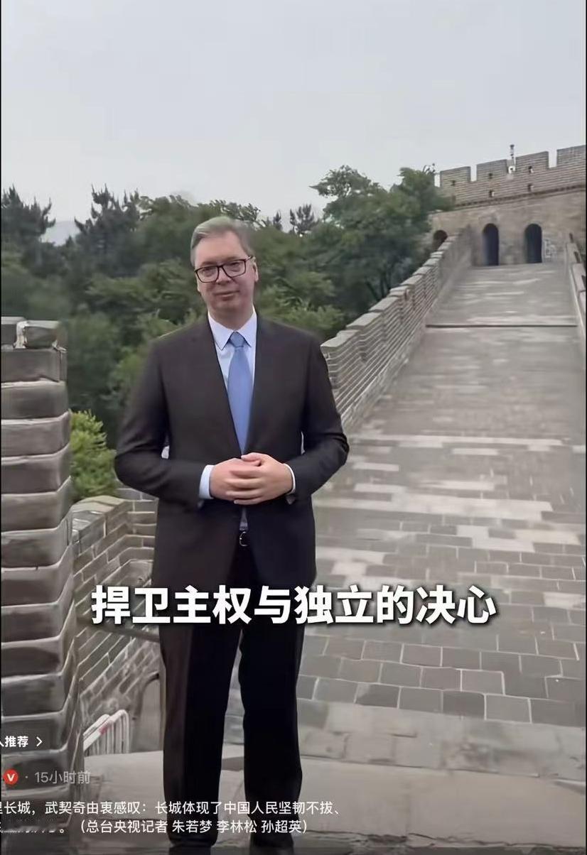 我查了一下武契奇，才知道这个人有多么不简单，别看他才56岁，身高足足1米98
