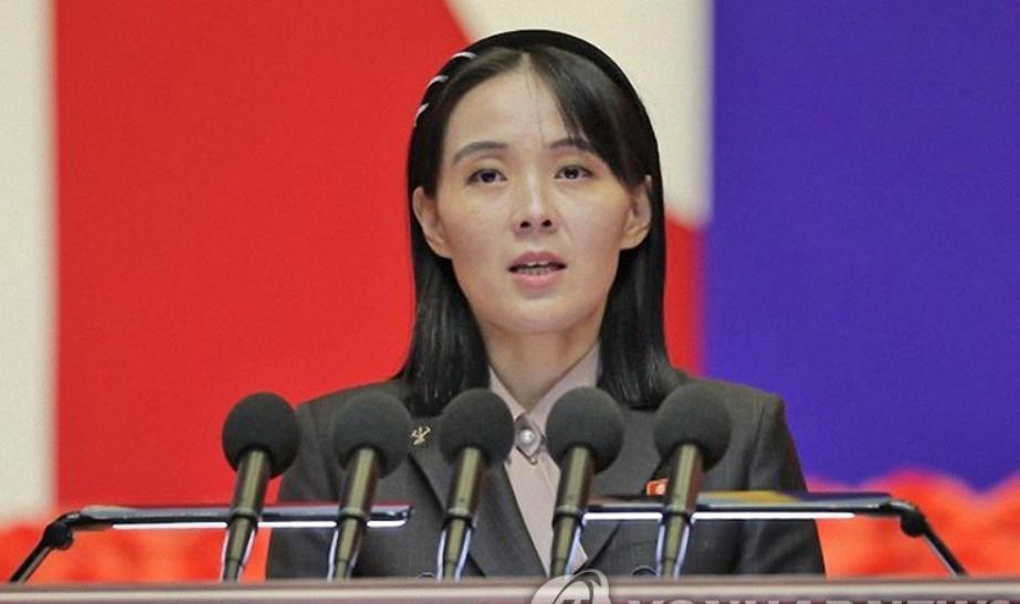 沉默24天后，9月14日金正恩亲妹妹再次发布强硬言论，她不仅当众威胁美日韩，