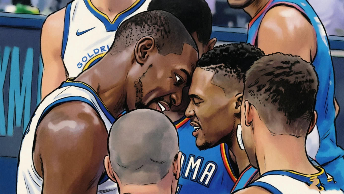 《漫画重现：当兄弟变成对手，当问候变成开战宣言》