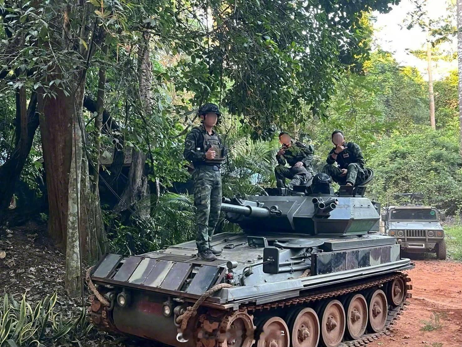 兵器影像泰国陆军FV101“蝎子”装甲车安装了VT-4坦克配套的中国FY