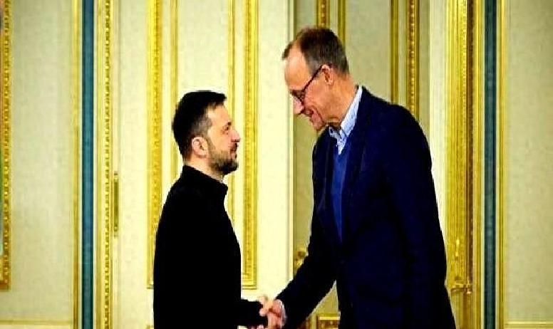 就在刚刚德国总理朔尔茨据多家德媒报道突然宣布了，已就乌克兰男性外流问题同泽