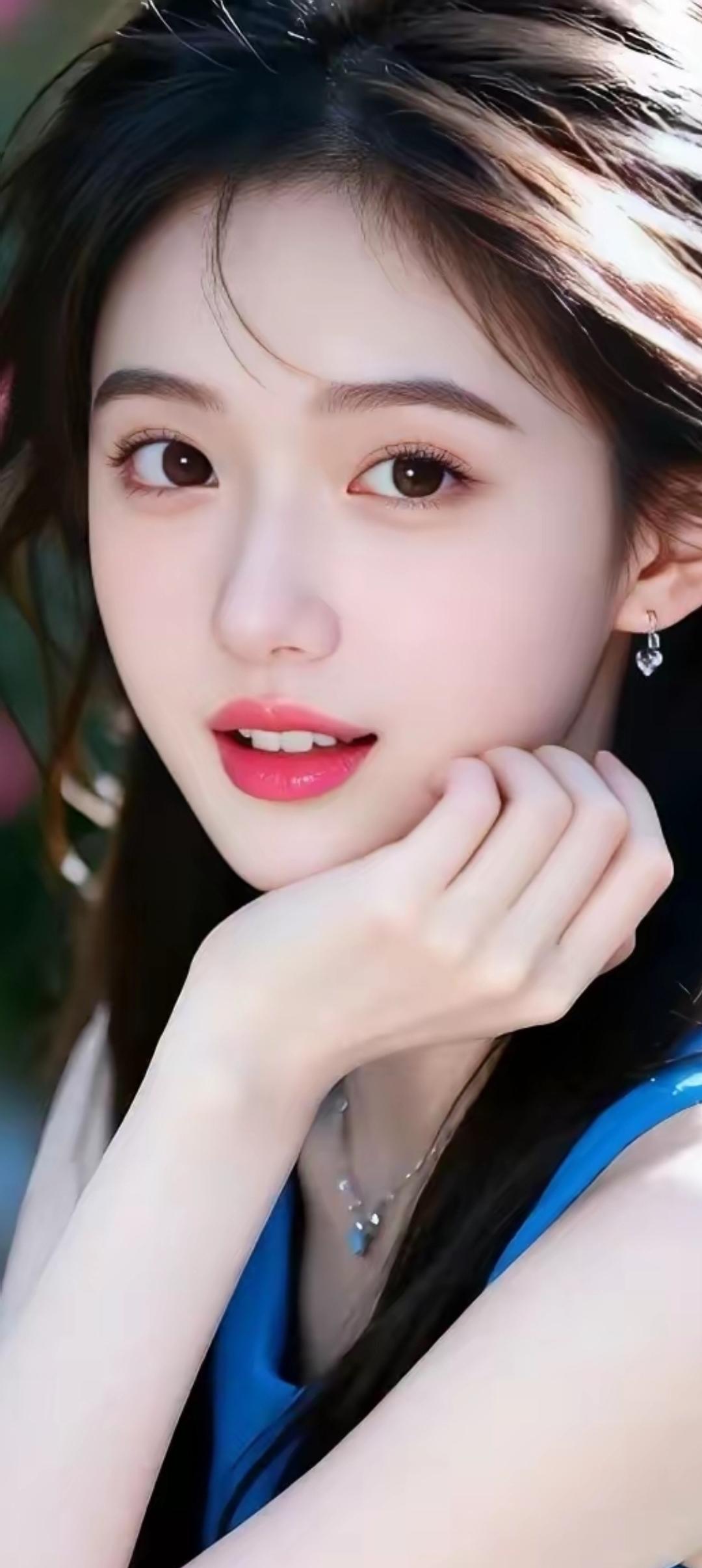 元气少女，甜美可人，微笑的魔力！😊✨