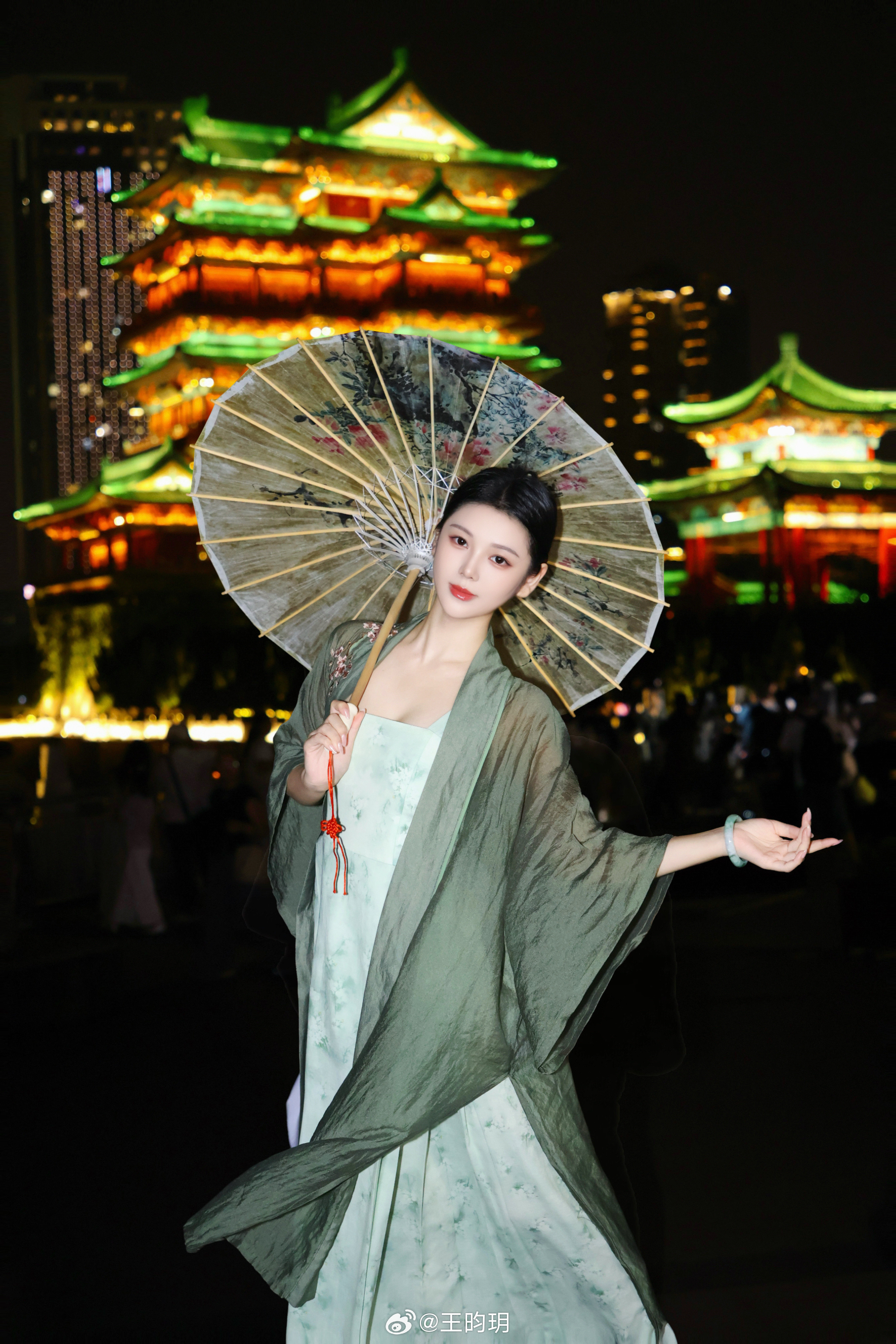 📍南昌·滕王阁⛩️“落霞与孤鹜齐飞，秋水共长天一色”旅游滕王阁穿搭​