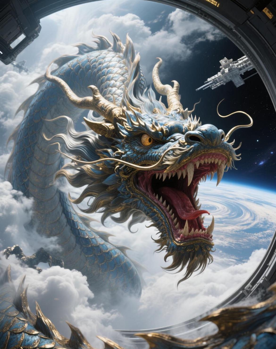 龙年吉兆：生肖龙千金散尽亦无妨！一沾喜气二展才！三享安康四避灾！灵验至极