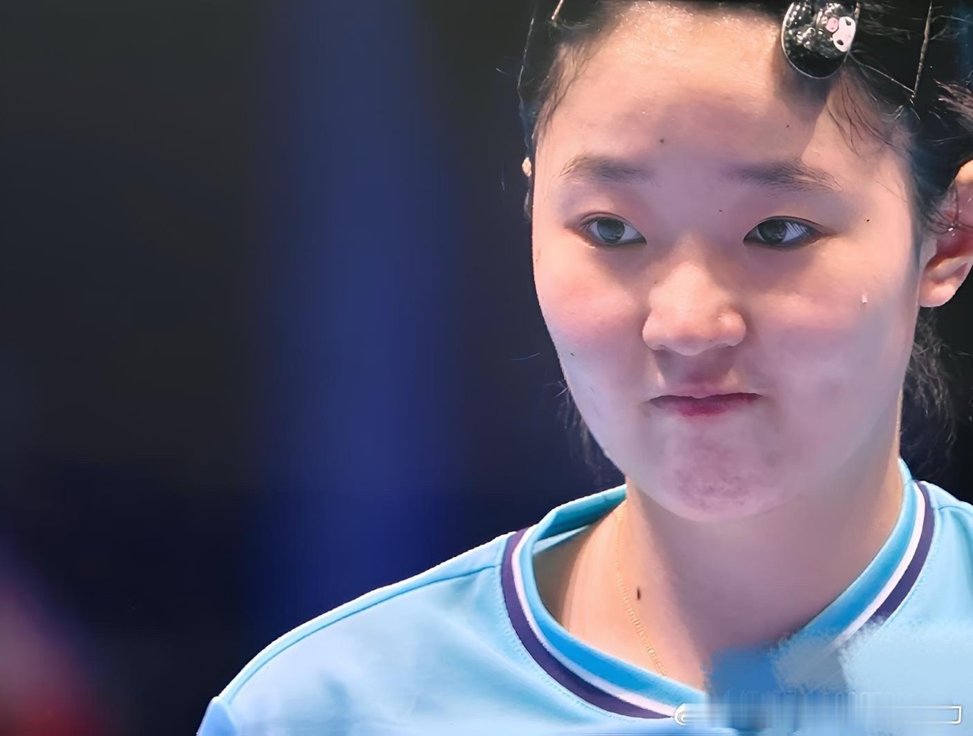 张本美和说跟孙颖莎不在同一水平张本美和刚赢完王曼昱心气正高，结果碰到孙颖莎直接被