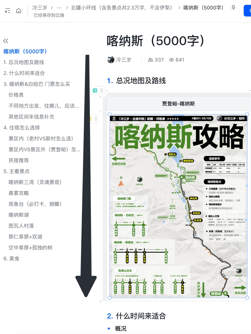 喀纳斯完整版旅游攻略，我写了5000字