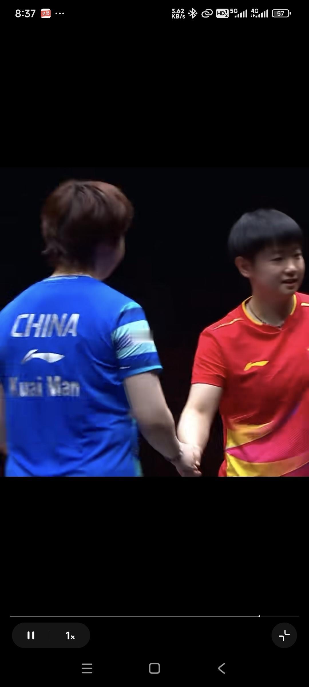 莎莎退赛，脚踝受伤，这也是意想不到的，这也是我第一次看到莎莎医疗暂停，第一次没有