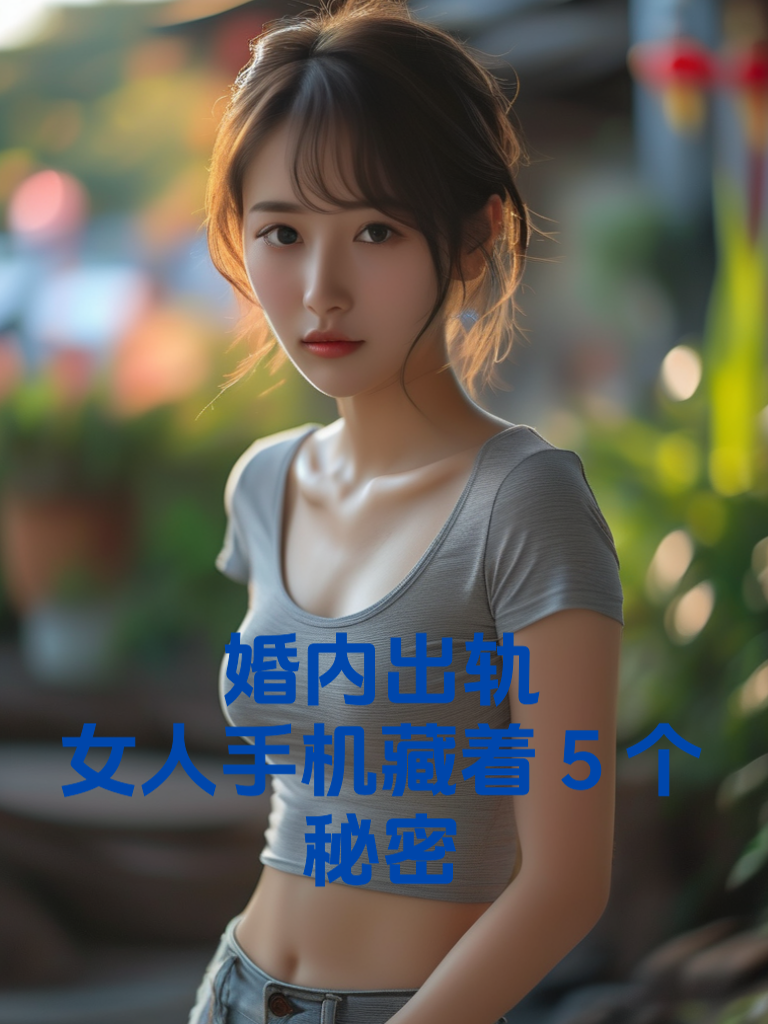 婚内出轨，女人手机藏着5个秘密