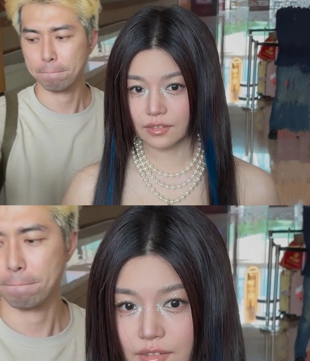 发现没？不得不说一下陈妍希！陈妍希自从和陈晓离婚后你们看到没？她的面相变了，