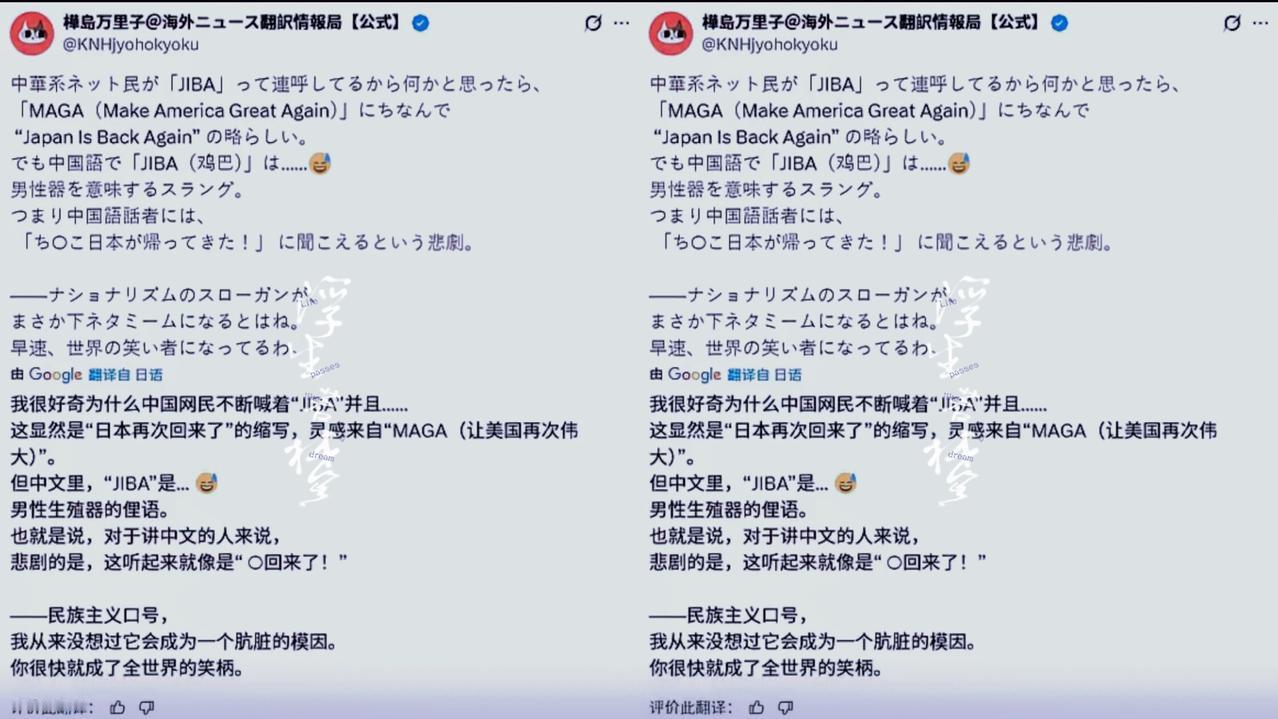 哈哈哈哈，日本人怕是刚反应过来，高市早苗那“JapanisBack”的竞选口