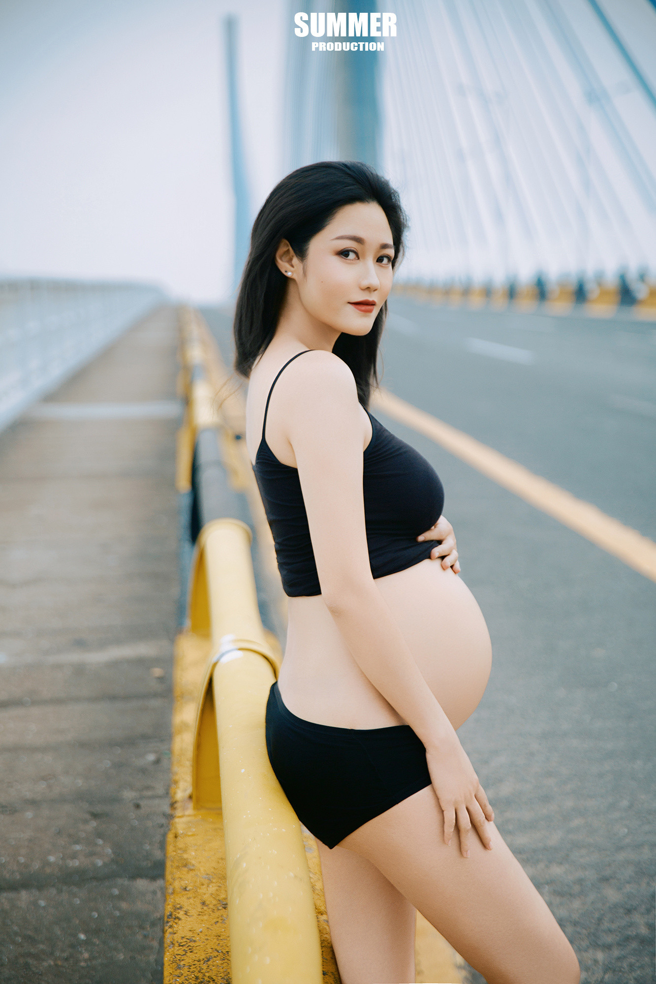 公路孕照客片。小众个性的孕妇写真🖤最美孕妇照珠海孕妇照孕妇照珠海约拍个人写真