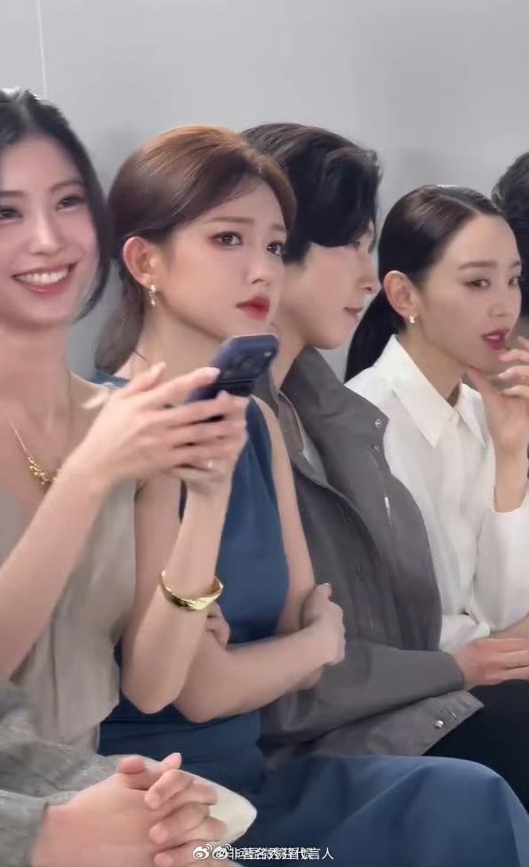 程潇洪京申惠善同框程潇，这是真的美呀