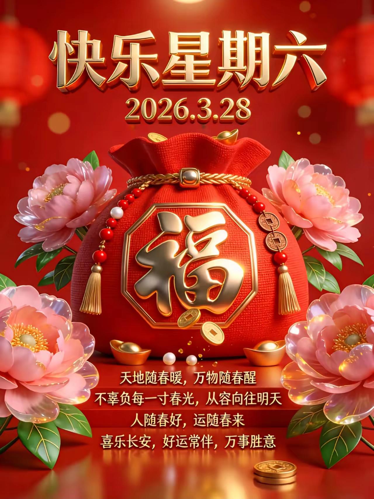 二月初十🌹🍎早上好[大笑]🌹人生三千事，淡然一笑间。愿我们：不以物喜，不
