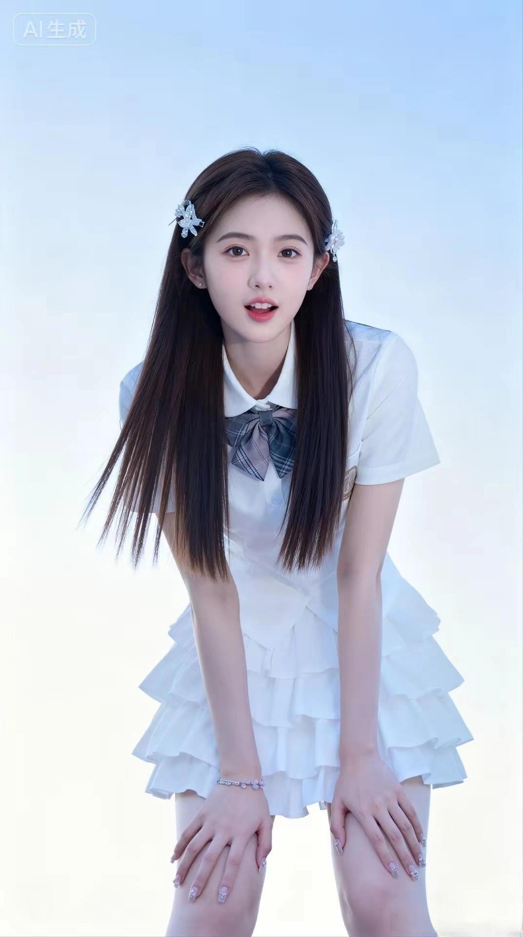 百看不厌的甜美少女，清新自然的穿搭，尽显柔情！温柔系少女穿搭长得清纯是什么体