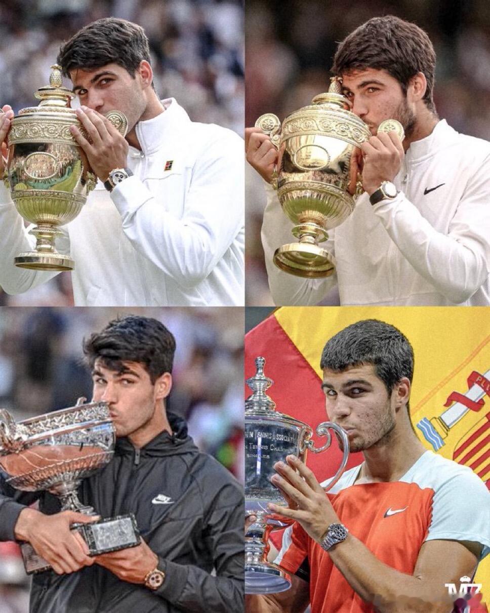 阿尔卡拉斯拿下2026澳网冠军🏆职业生涯第7座大满贯！1️⃣2022年美网冠