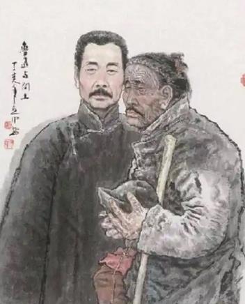 1934年，与鲁迅分别15年的闰土病逝，终年57岁。临终前，闰土抱憾道：