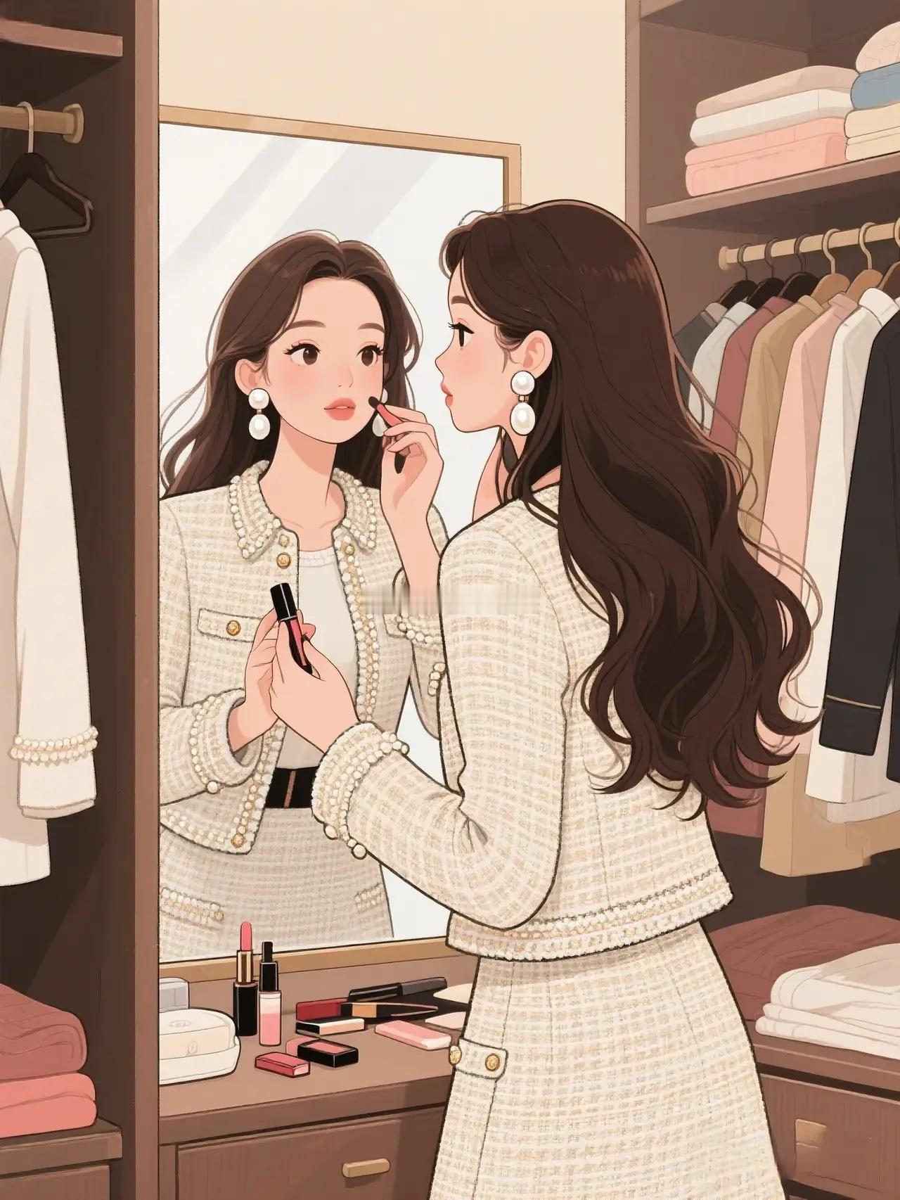 女人到了中年，千万不要失去打扮欲，可可．香奈儿说："穿得破旧，人们只记得衣服；穿