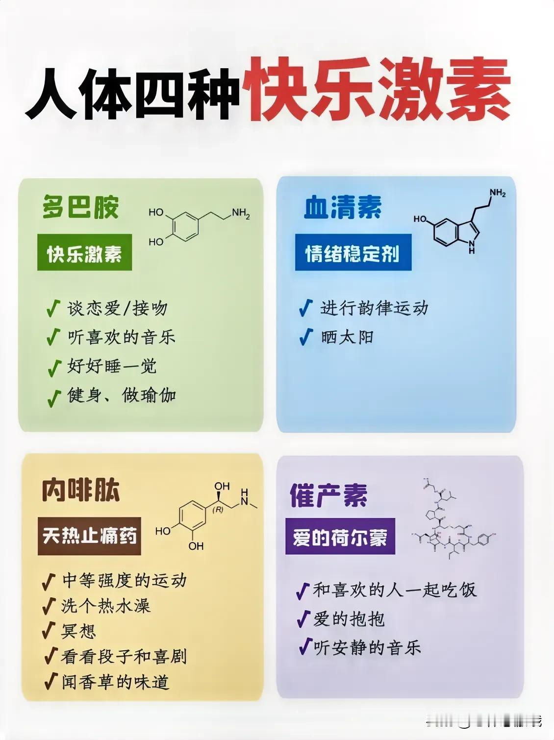 让自己兴奋起来以下四种激素可以刺激你的兴奋神经让你变得兴奋起来有精神你可