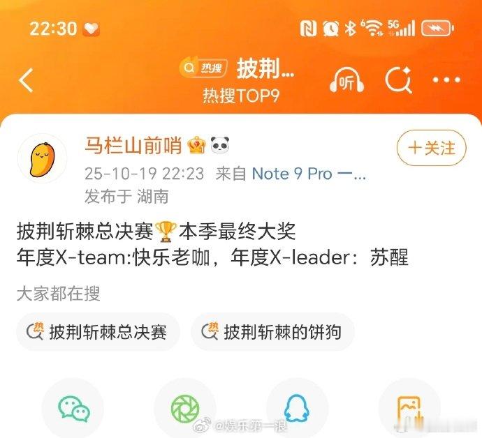 苏醒披哥冠军苏醒披哥Xleader网传结果出来了。​​​