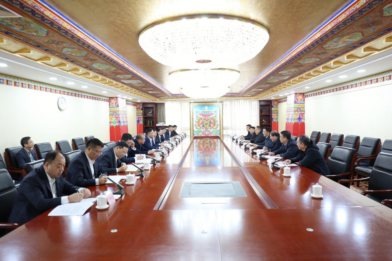 周洲会见灵宝市委书记、市长宋速快一行