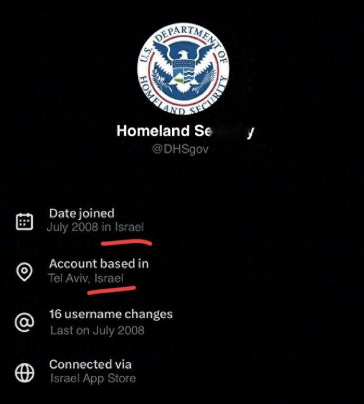 X平台上的用户可以显示IP地址了！结果您猜怎么着？第一个暴雷的是美国国土安全部，