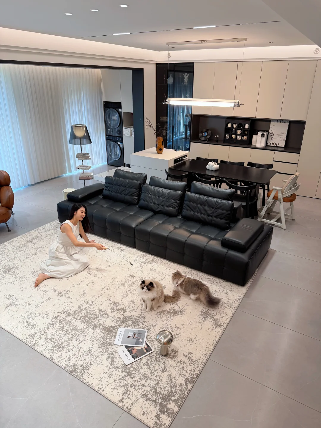 极简风大横厅|这样装修住十年都不会腻🤣