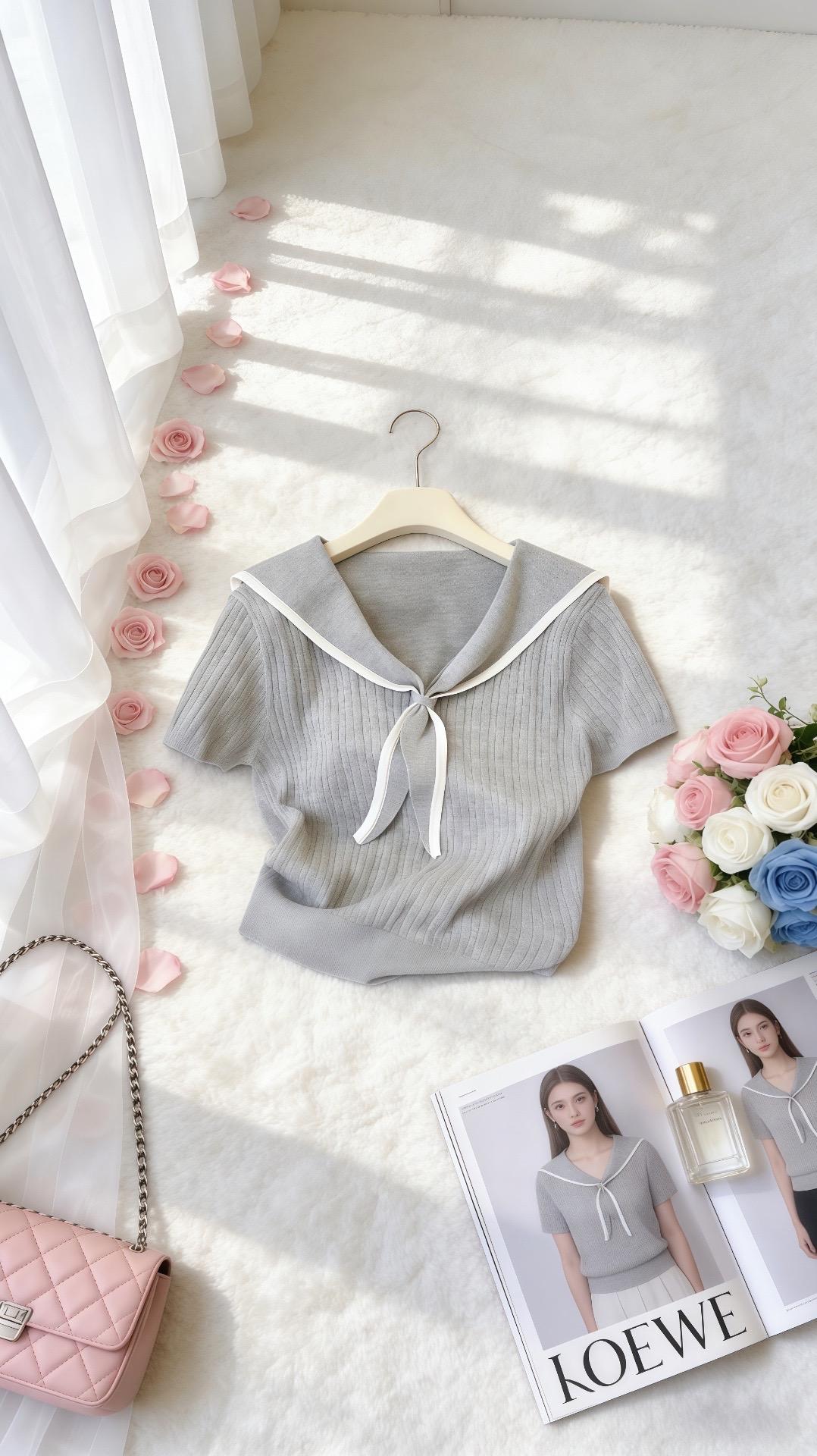 修身针织衫显瘦穿搭洋气减龄