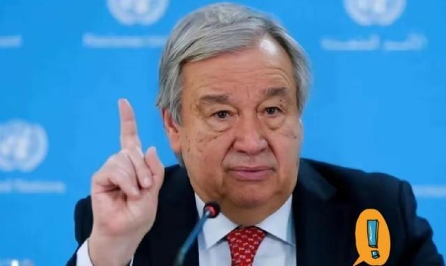 联合国发出“红牌警告”，随着中日矛盾愈演愈烈，联合国终于开口了，秘书长古特雷斯公
