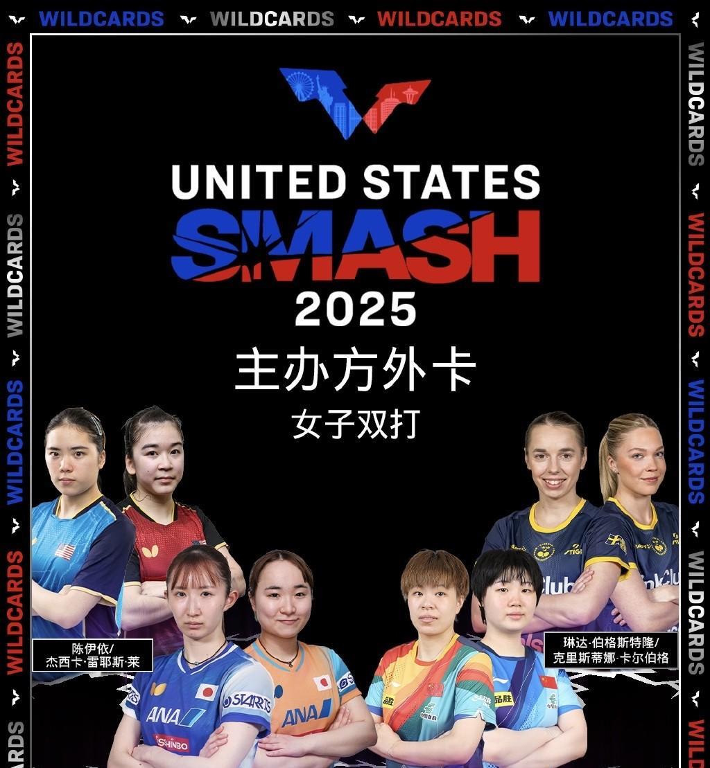 大迪的洛杉矶也起飞了[笑着哭]美国大满贯女双外卡给了王艺迪/蒯曼，王艺迪短期绝不