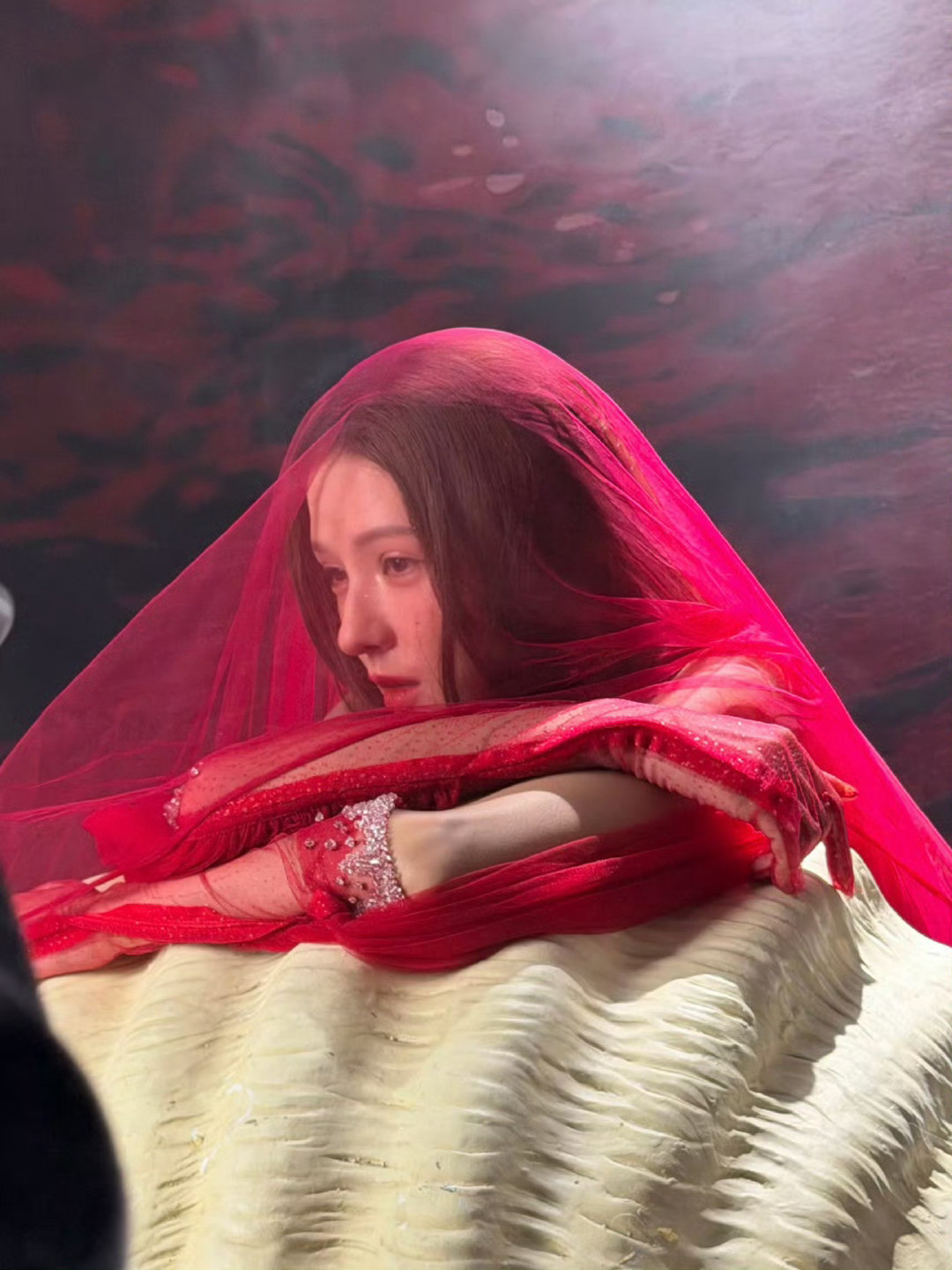 张予曦珊瑚新娘好美哇阿瓜！我想要看阿瓜自拍😭😭​​​