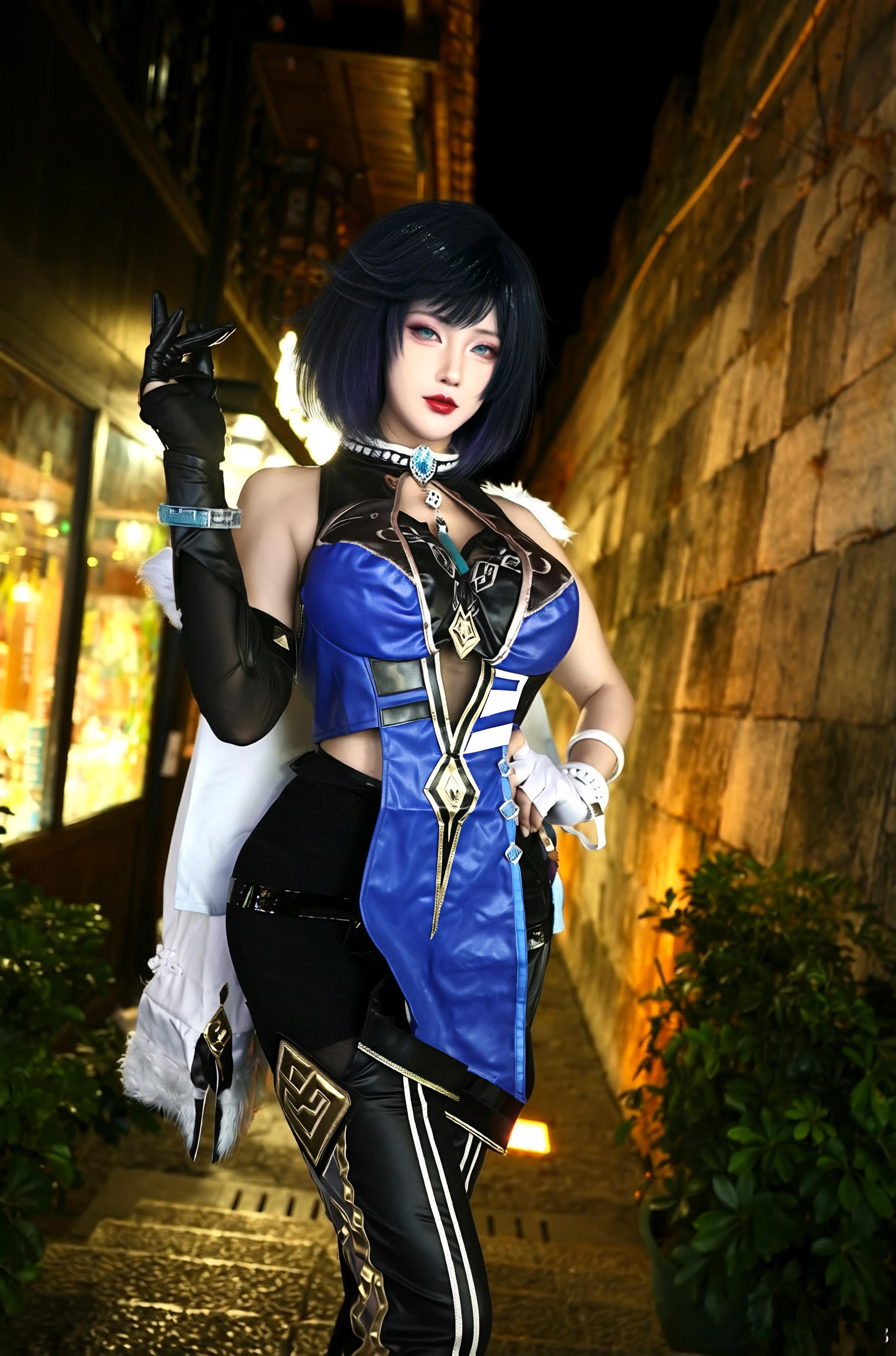 💙夏日cos盛典动漫仲夏狂欢季夜兰原神桂林​​​