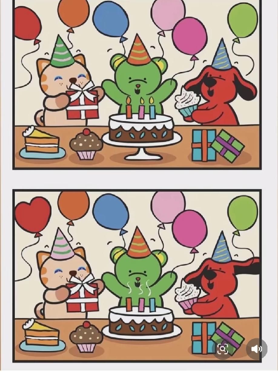 敢不敢挑战？这组图的不同处太隐蔽了，评论区有能10秒全找对的细节怪吗？