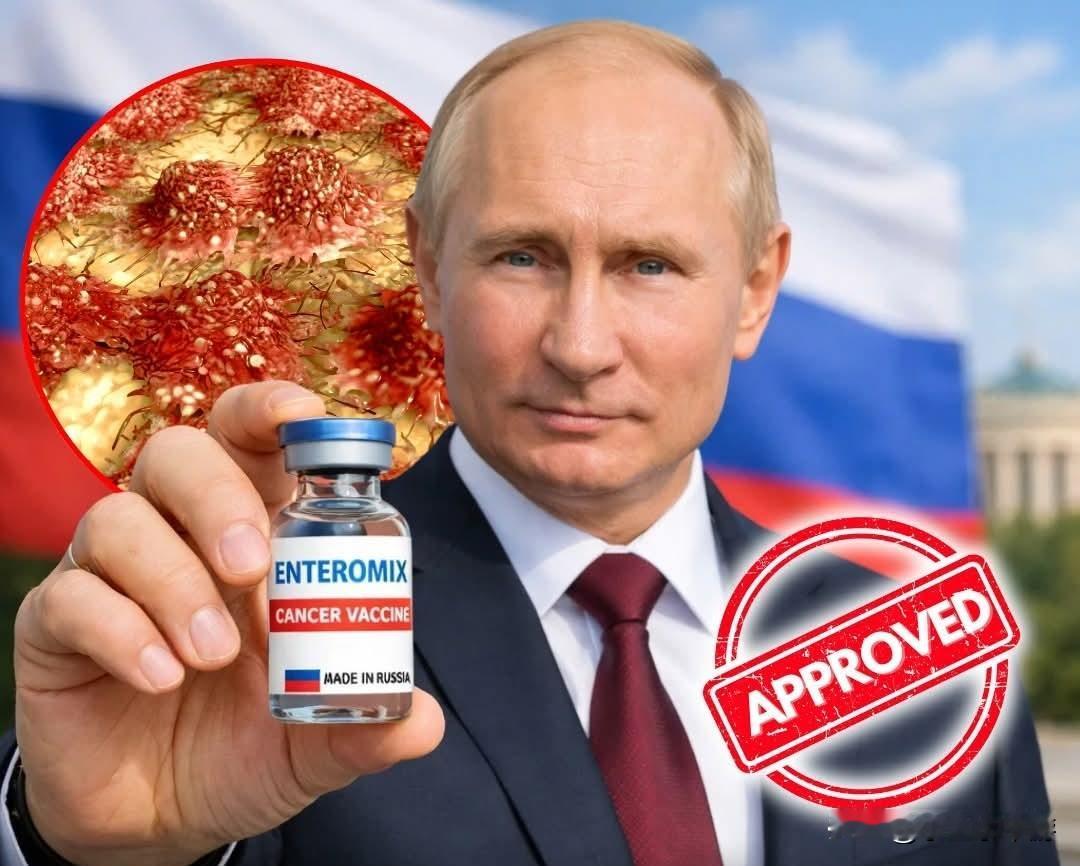 俄罗斯宣布，其新型癌症疫苗“Enteromix”在临床试验中据称取得了100%成