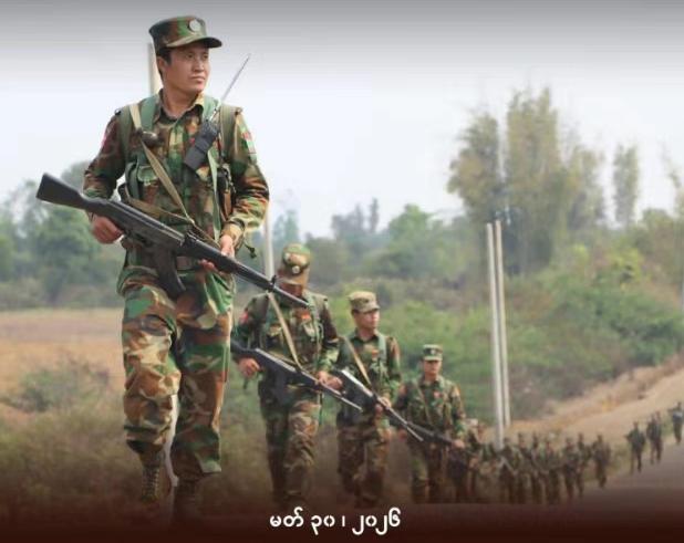 德昂军已经撤离木姐县周边阵地！木姐县东南方三公里的瑟兰村雷德梅高地，由原德昂