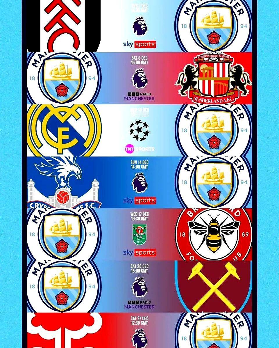 曼城需要在25天内踢7场比赛，平均3天要踢一场比赛这波赛程密度确实大，赛季前