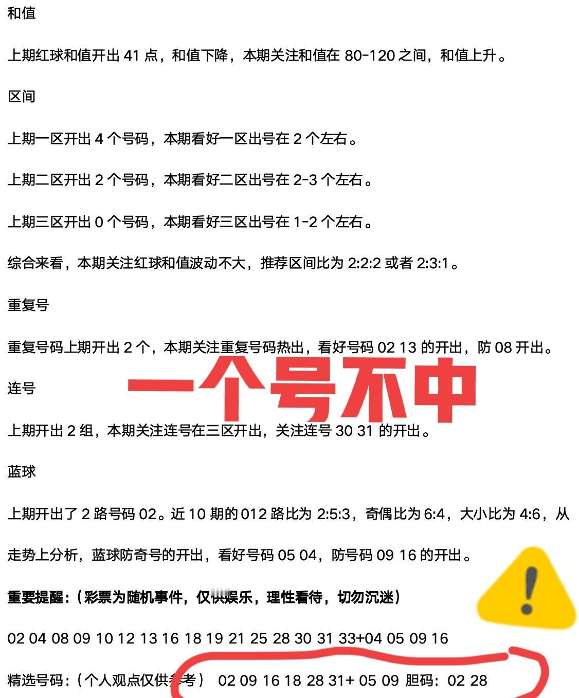 这就是老贾的战绩，结果一个号不中，早就告诉大家，老贾的话听听就行，全都可以当做杀
