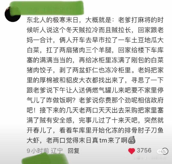 东北人的极寒末日