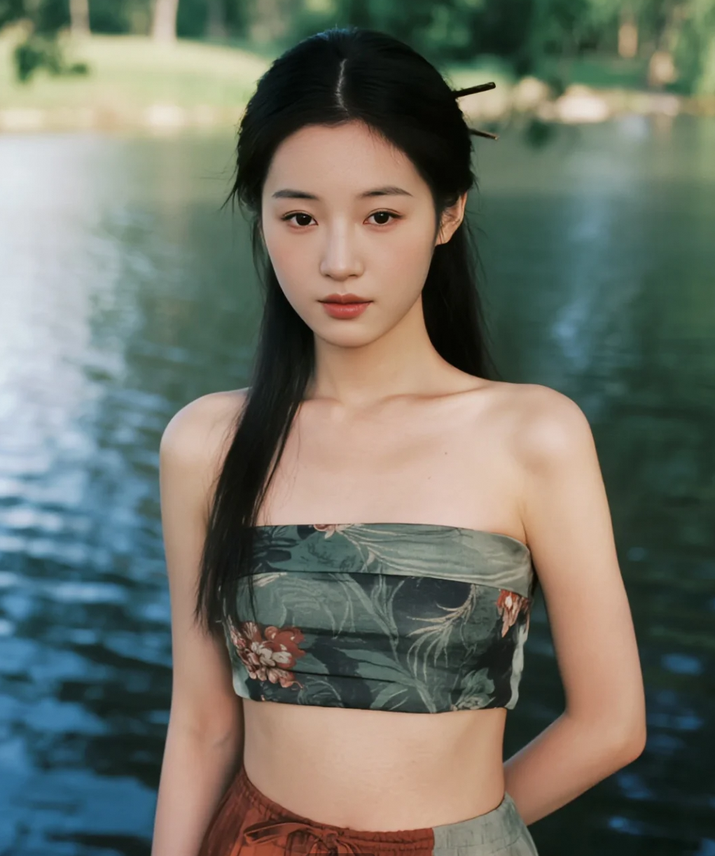 清新脱俗的她，是你的理想型吗？