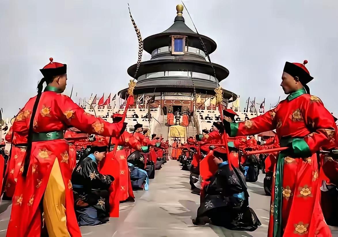 请问，清朝统治267年，明朝遗老遗少在天坛组织祭祀大典，会是什么后果？