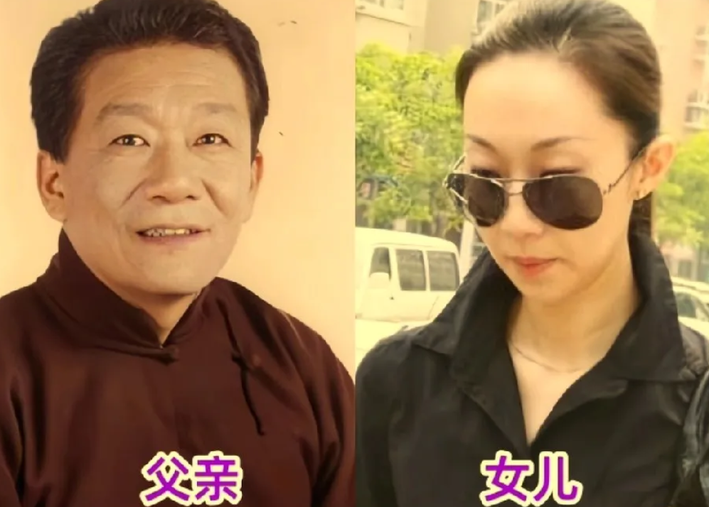 侯耀文父女俩，颜值差距很大。王宁父女俩，颜值差距很大。黄宏父女俩，颜值差距很