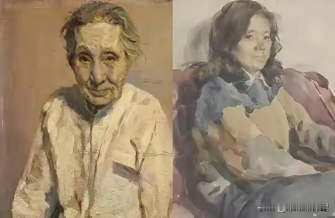 真是不比不知道，一看吓一跳。特意去翻了翻田教授给自家老母亲和媳妇做的雕像，那