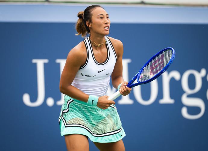 随着郑钦文2-1凯斯，中国金花传来6个好消息，第6个最振奋人心 美网女单第三