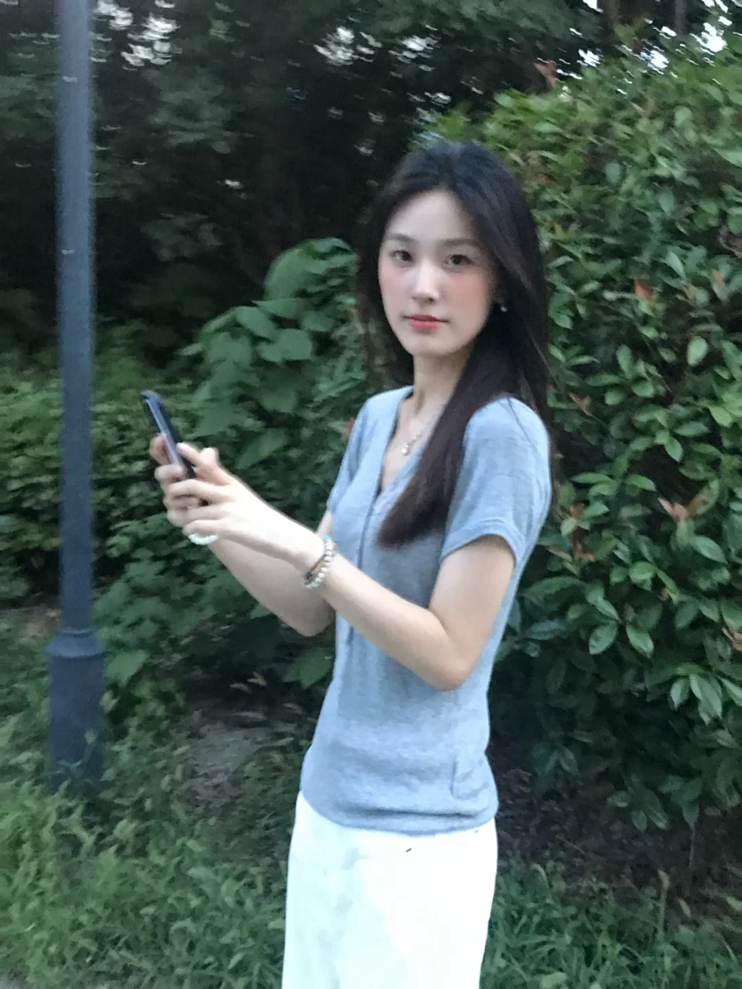 今天是温柔的灰蓝调～