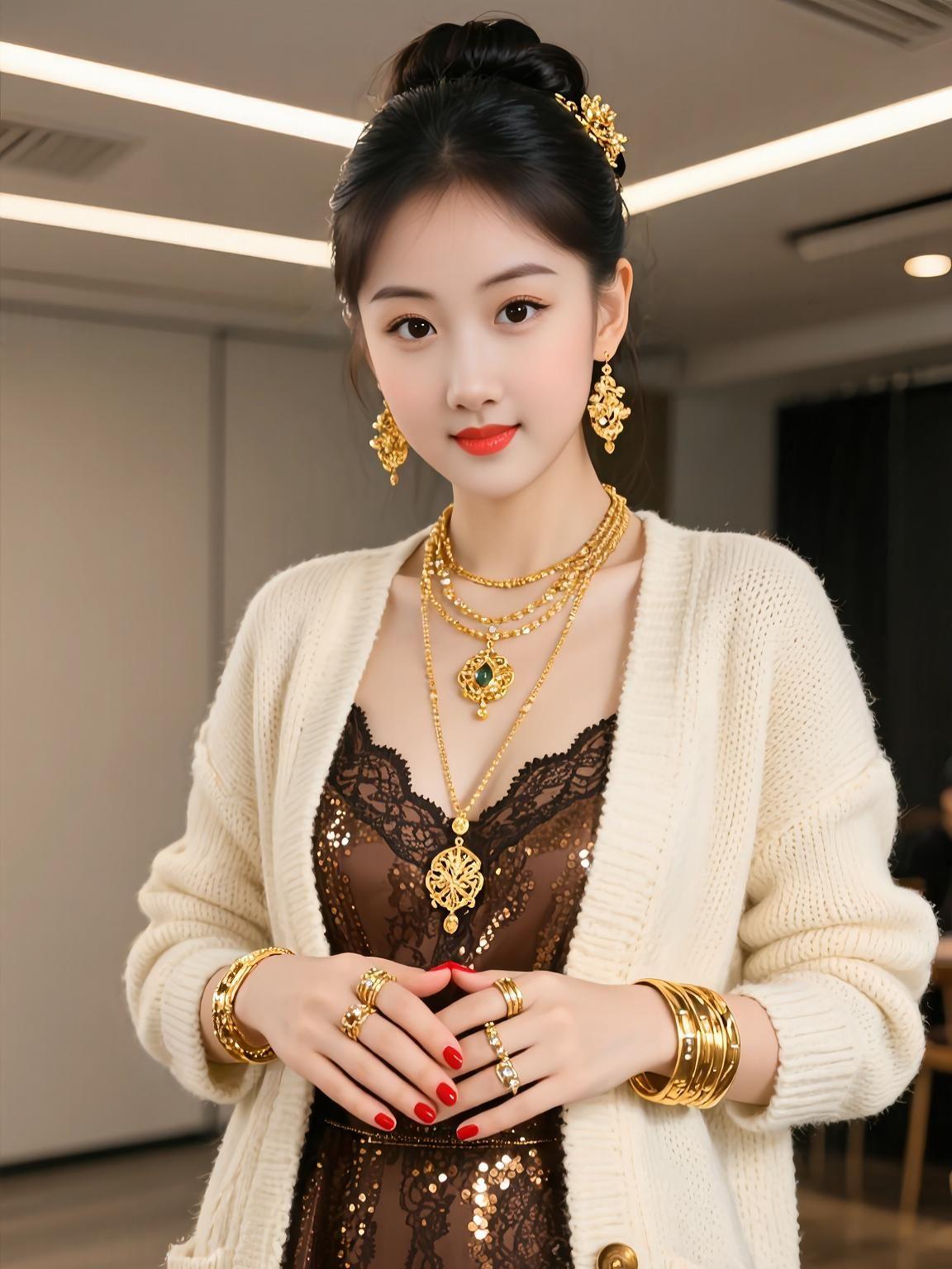 AI金饰氛围感写真