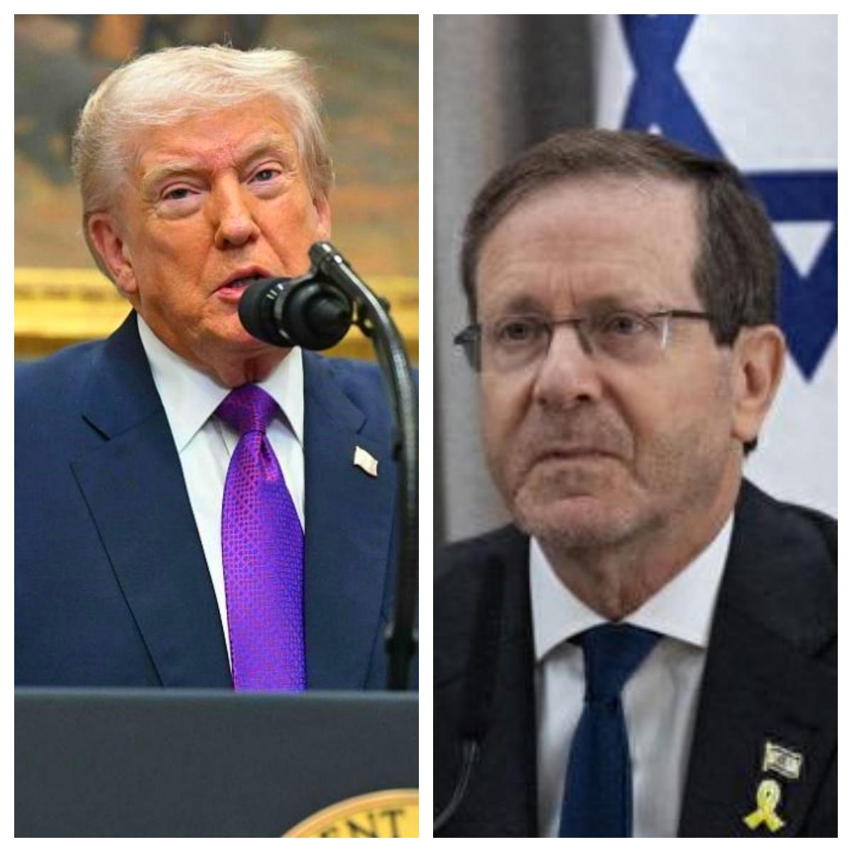 被盟友当场怼脸开大！特朗普这回把脸丢到中东了“我才是以色列总统！”赫尔佐格这一嗓