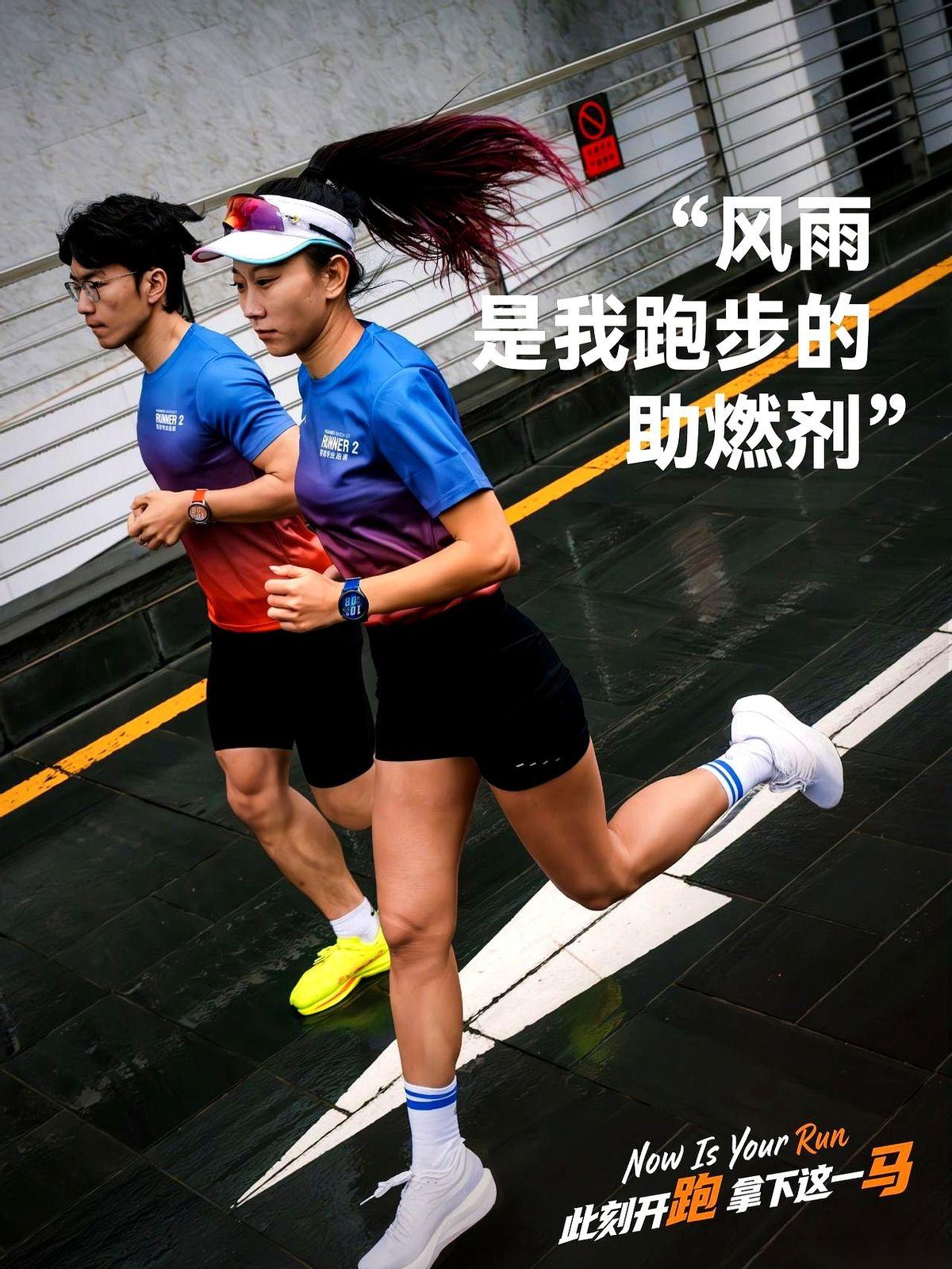 那块华为跑表，最狠的不是记录你跑了多远。而是第五公里，你肺里像灌了铅，腿也开始